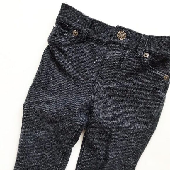 Babygap gray knit 5 pocket jegging VGUC 6-12 month - Picture 2 of 4